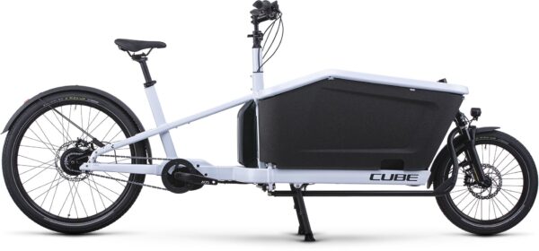 CUBE CARGO HYBRID 500 FLASHWHITE´N´BLACK