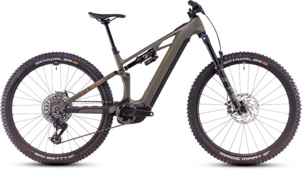 CUBE STEREO HYBRID ONE44 HPC TM DUSTYOLIVE´N´GOLD 2025