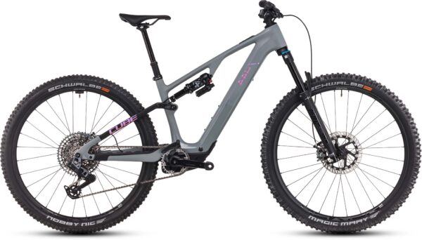 CUBE AMS HYBRID ONE44 C:68X TM 400X 29 SWAMPGREY´N´PURPLEREFLEX – Bild 7