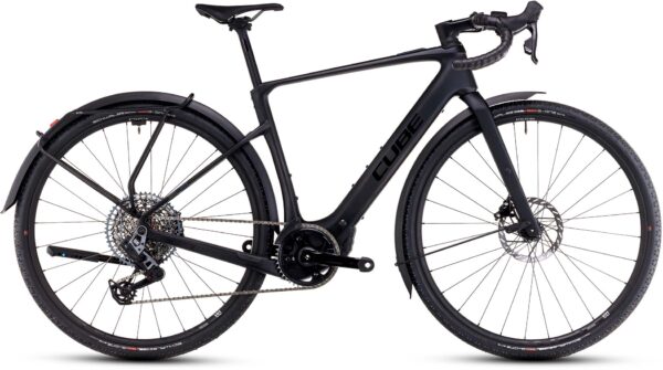 CUBE NUROAD HYBRID C:62 SLX FE 400X CARBON´N´GLOSSY 2025 – Bild 2